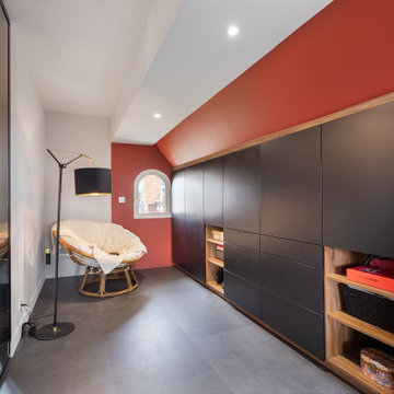 Redistribution des espaces et rénovation totale d'une maison