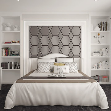 Modern White Style of Whole House Design