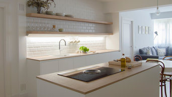 Cocina informal y amplia