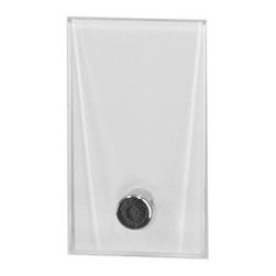 Fantini 5448C6 Belvedere Rectangular Glass Handle - Products