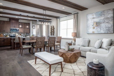 Inspiration for a living room remodel in Orlando