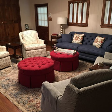 1950's Ranch Home Living Room