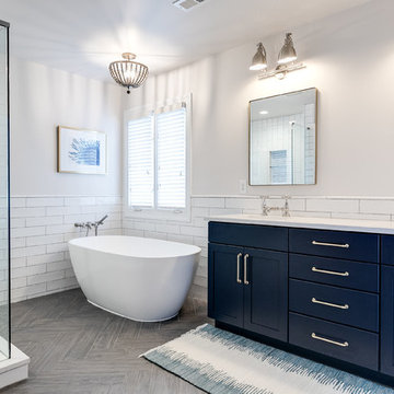 Nickel & Gold Bath Remodel