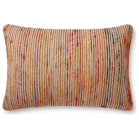 Loloi Contemporary Accent Pillow in Rust And Multi finish PSETP0242RUMLPIL5