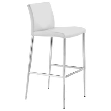 Ivy Counter Stool, White