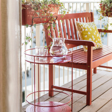 Salon et terrasse / Paris 17ème