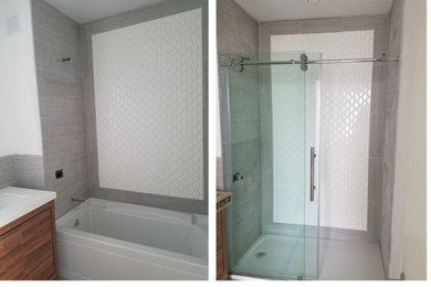 Inspiration for a bathroom remodel in New York