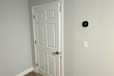 Example of a home gym design in Boston