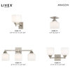 Livex Lighting Brushed Nickel 1-Light Wall Sconce