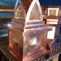 Copper Chimney Caps, Shrouds and Pots - Products