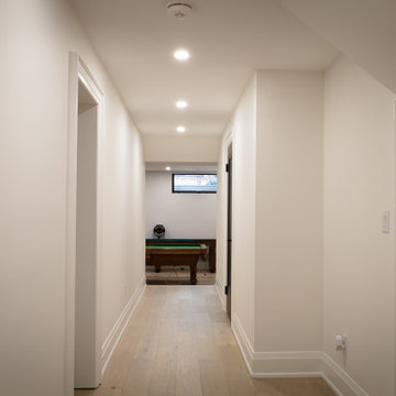 Custom Home Build - Project Chatsworth - Basement Hallway
