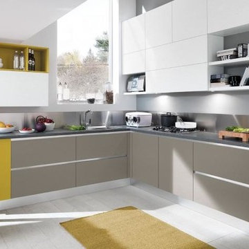 Modern Italian Custom Made Kitchens by LUBE