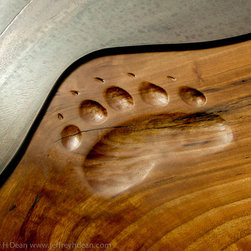 Salmon Stream Table - Sculptures