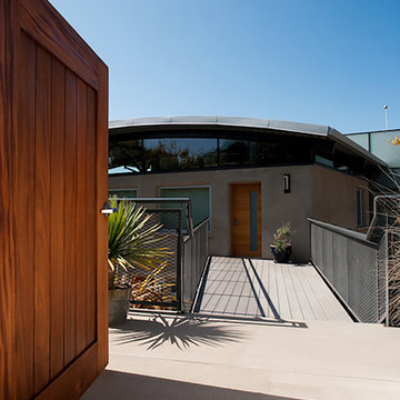 Hillside residence