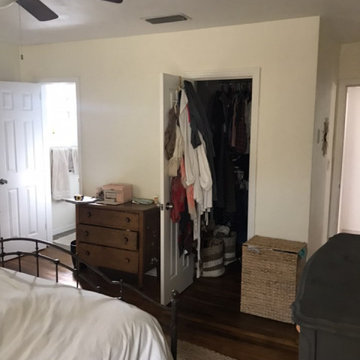 San Marco small Master and closet space older home enlarged