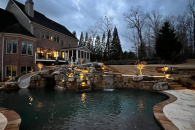 Inspiration for a pool remodel in Atlanta