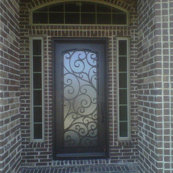 Wrought Iron Exterior Entry Doors - Products