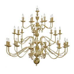 FLEMISH 32-ARM CHANDELIER - Chandeliers