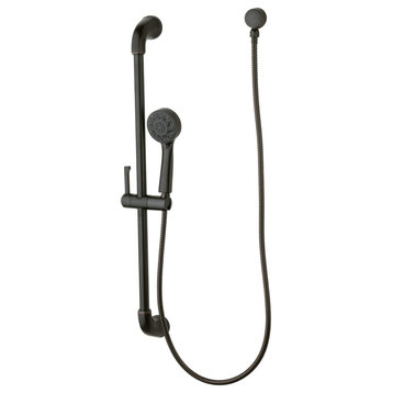 Arterra Single Function Slide Bar and Handheld Shower, Tuscan Bronze