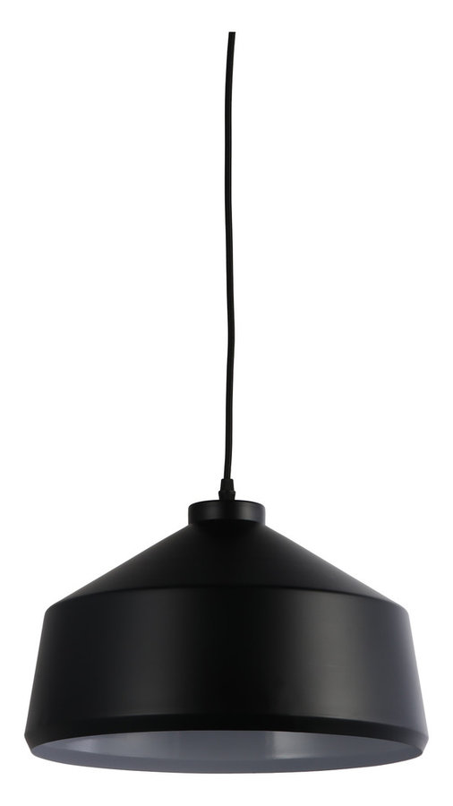 Beaut 1 Light Pendant, Black, 14"x14"