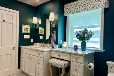 Bathroom - transitional bathroom idea in St Louis