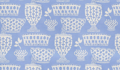 Guest Picks: 20 Cool Blue Printed Fabrics for Interiors