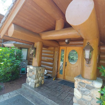 Hayden Lake Log Home