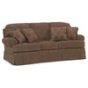 Semi-Attached Back Sofa w Cushion (Fabric: Celedon)