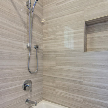 Shower over tub
