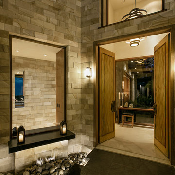 Modern Indoor-Outdoor Living with a Pacific Rim Influence