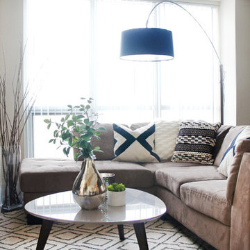 Toronto Condo Residence: Living Room
