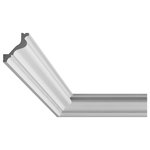 Orac Decor - Oarc Decor Plain Polyurethane Crown Moulding, Rigid Moulding - Our Plain Crown Moulding profiles have a sharp, clean deep relief and crisp line details to enhance the look of any room. It provides a Modern appearance.