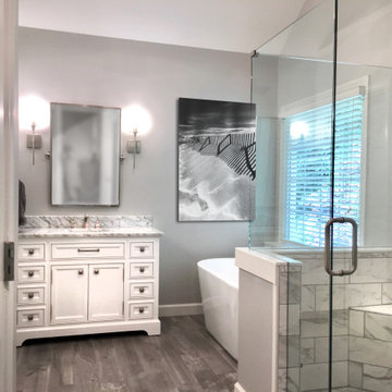 Kim E. master bathroom by Victor Smith