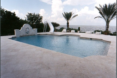Inspiration for a mediterranean pool in Tampa.