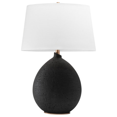 Hudson Valley L1361-BK, 1 Light Table Lamp