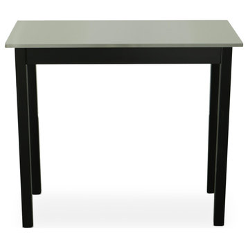 Le'Chef's Stainless Steel Top Table, Black