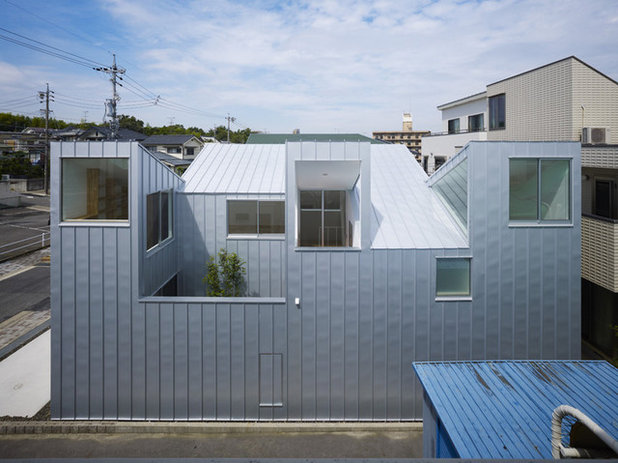 Модернизм Фасад дома by Tomohiro Hata Architects & Associates