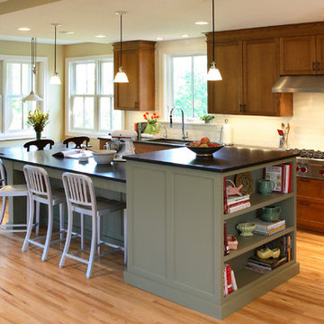 Galley style kitchen
