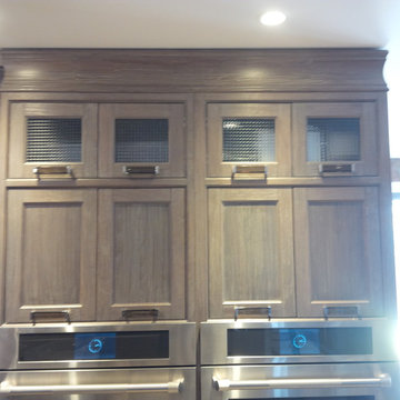 Custom Kitchen with an Aquarium