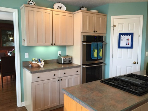 Help Color Scheme With Pickled Cabinets