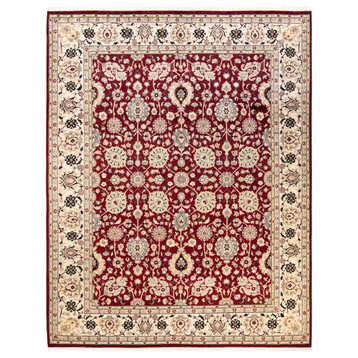 Adoni, One-of-a-Kind Hand-Knotted Area Rug Red, 8'1"x10'2"