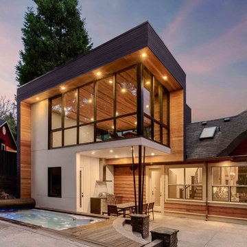 Modern Poolhouse Addition