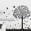 Tree Wall Decal My Love Would Be Unchanged Forever
