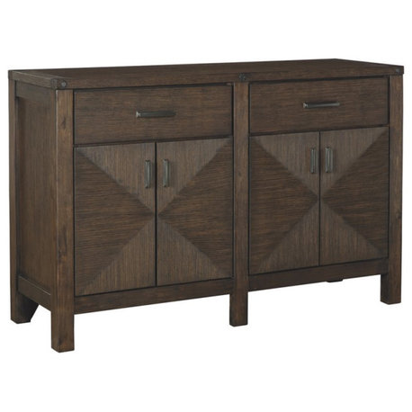 Signature Design by Ashley Dellbeck Dining Room Server in Brown