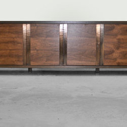 The Bronze Banded Console - Console Tables