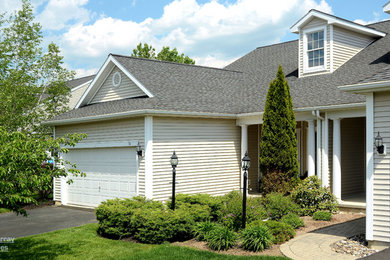 Inspiration for an eclectic exterior home remodel in Other
