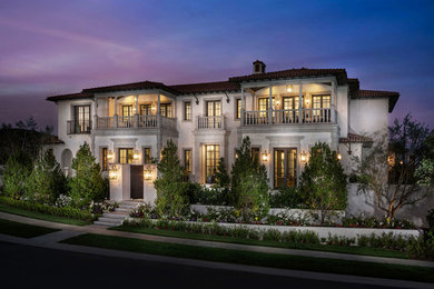 Inspiration for a mediterranean home in Orange County.