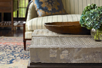 Inspiration for a large timeless formal living room remodel in New York