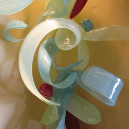 'Opal Grasses' wall sculpture - Artwork