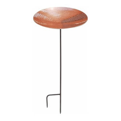 Achla Designs Polished Copper Birdbath with Stand - Bird Baths
